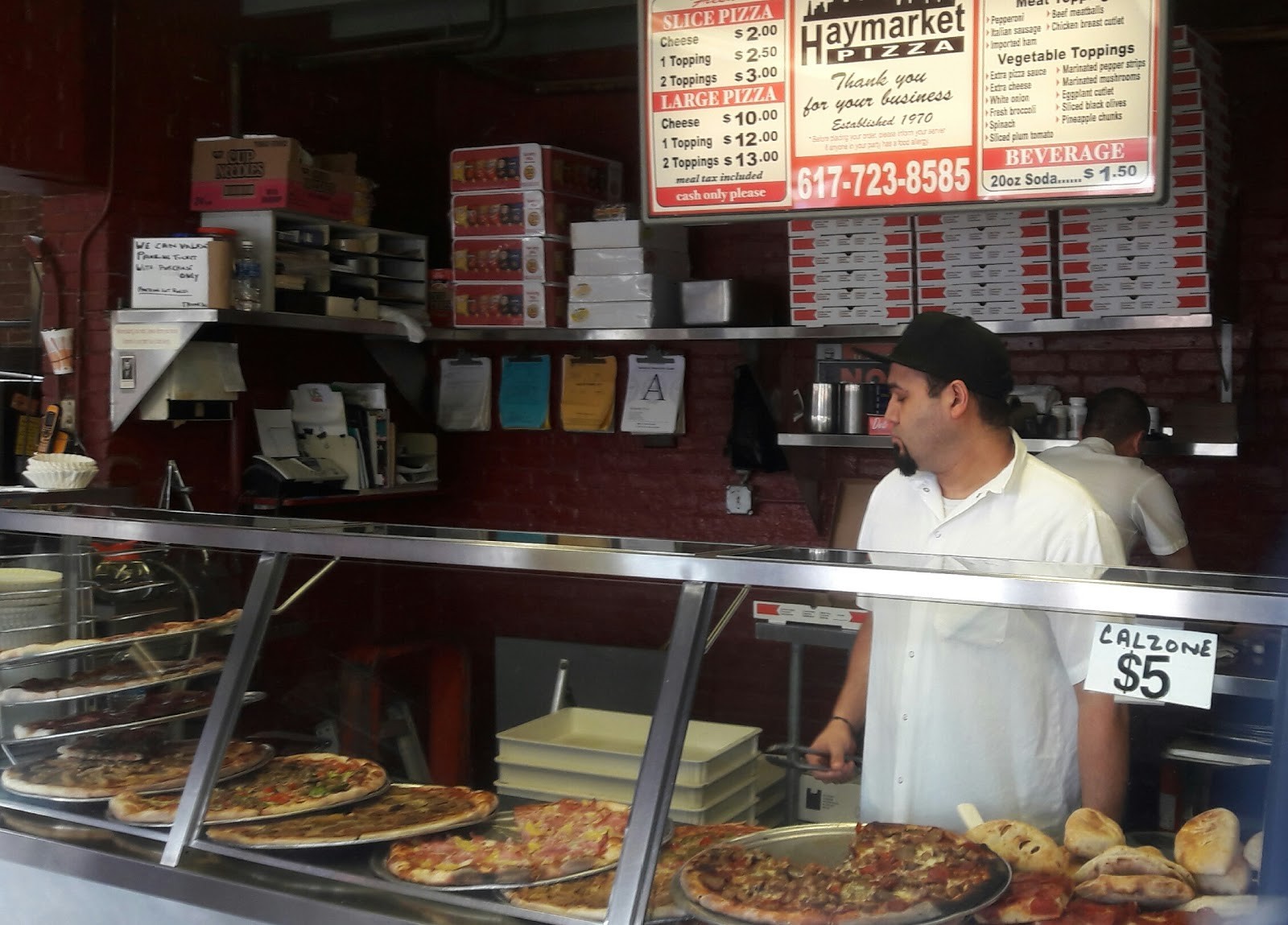 Haymarket Pizza Boston Pizza